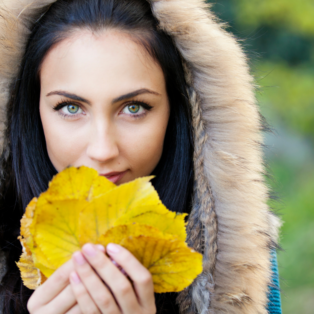What causes dry skin during the cooler months?